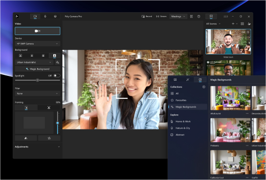 Poly Camera Pro