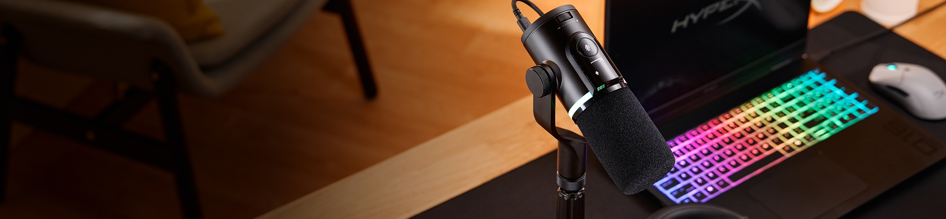 HyperX FlipCast USB/XLR Dynamic Microphone