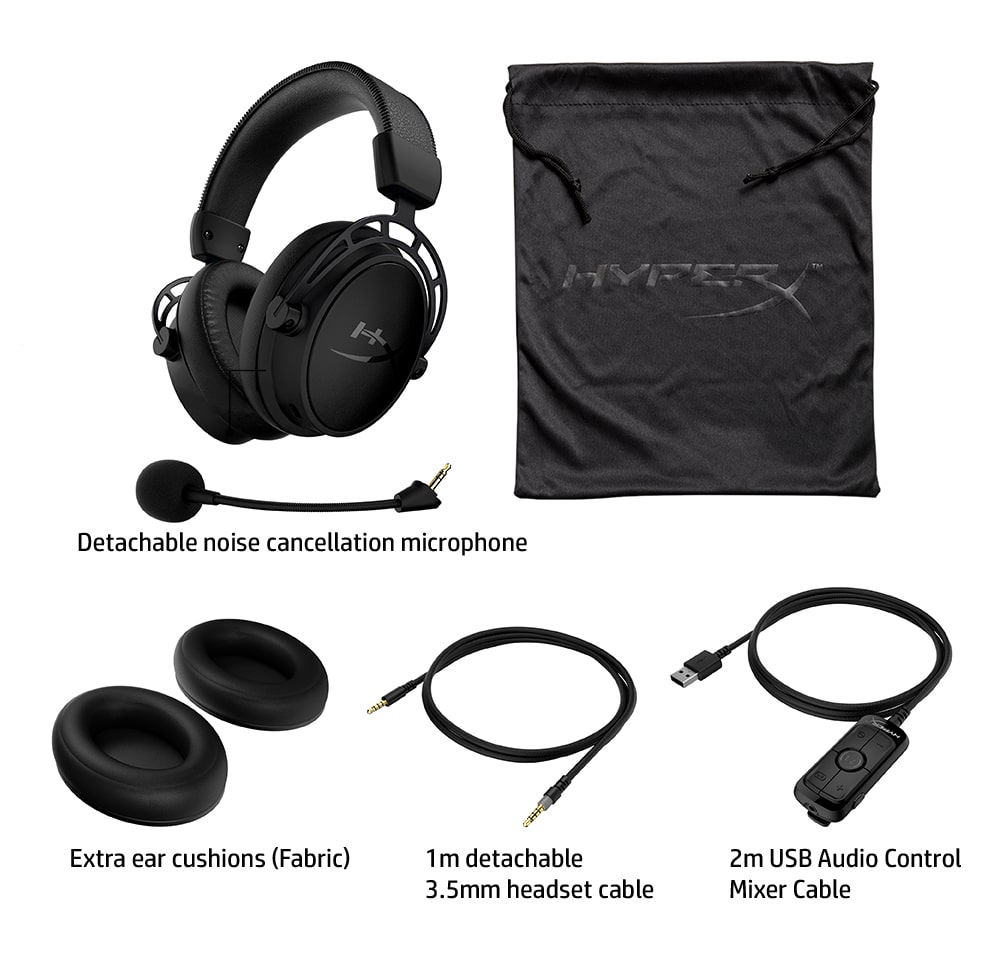 HyperX Cloud Alpha S - Gaming Headset (Black) - Shop HP.com Thailand