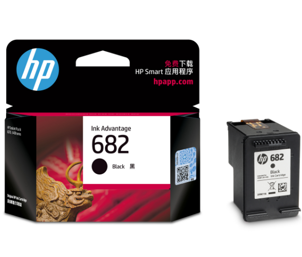 HP 682 Black Original Ink Advantage Cartridge (3YM77AA) ร้านค้า HP